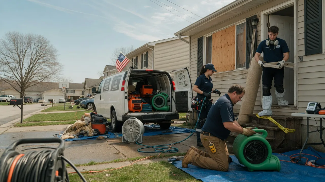 Water Damage Restoration in Faucett, MO near me